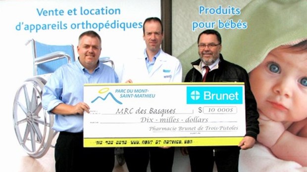 La pharmacie Brunet appuie le Mont-Saint-Mathieu