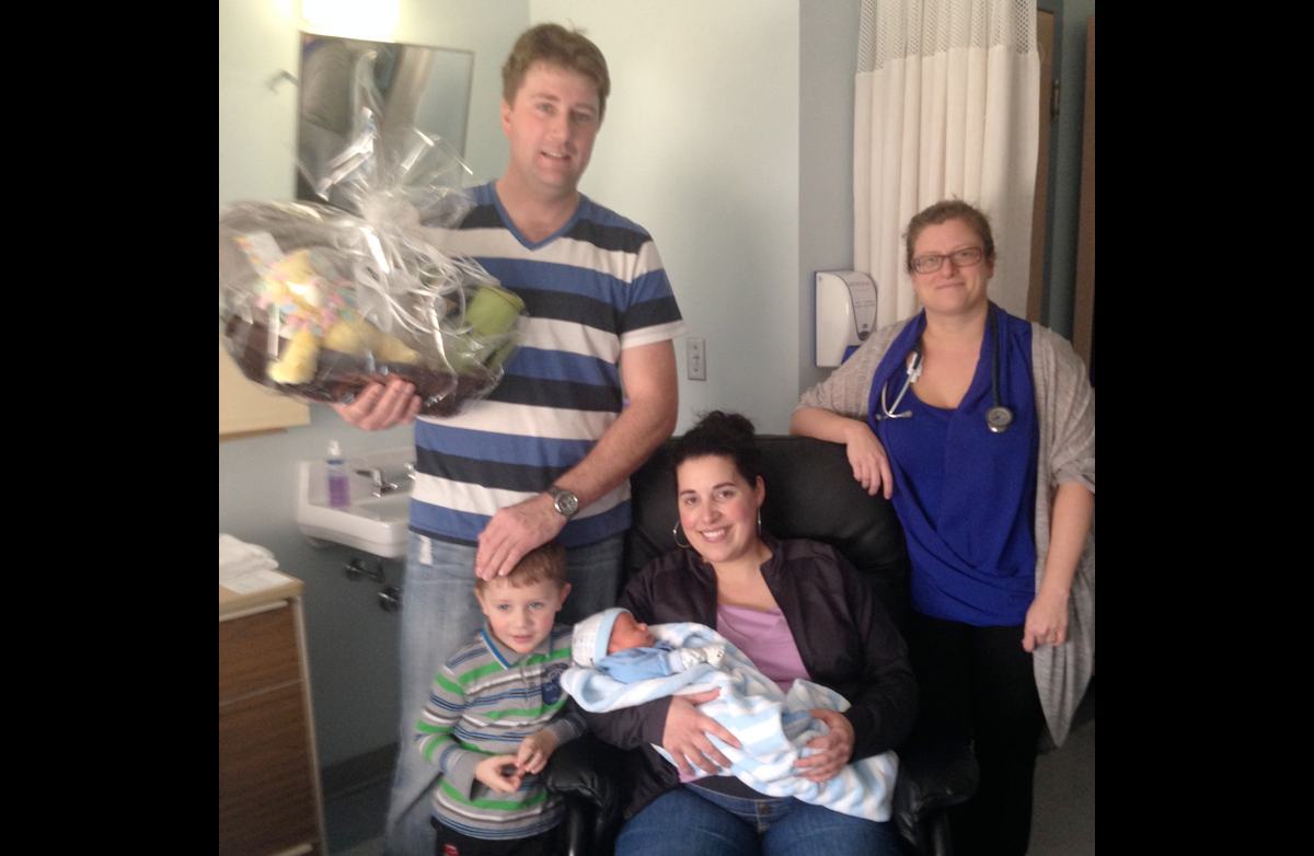 Gabriel, premier bébé de l'année au Témiscouata - Info Dimanche