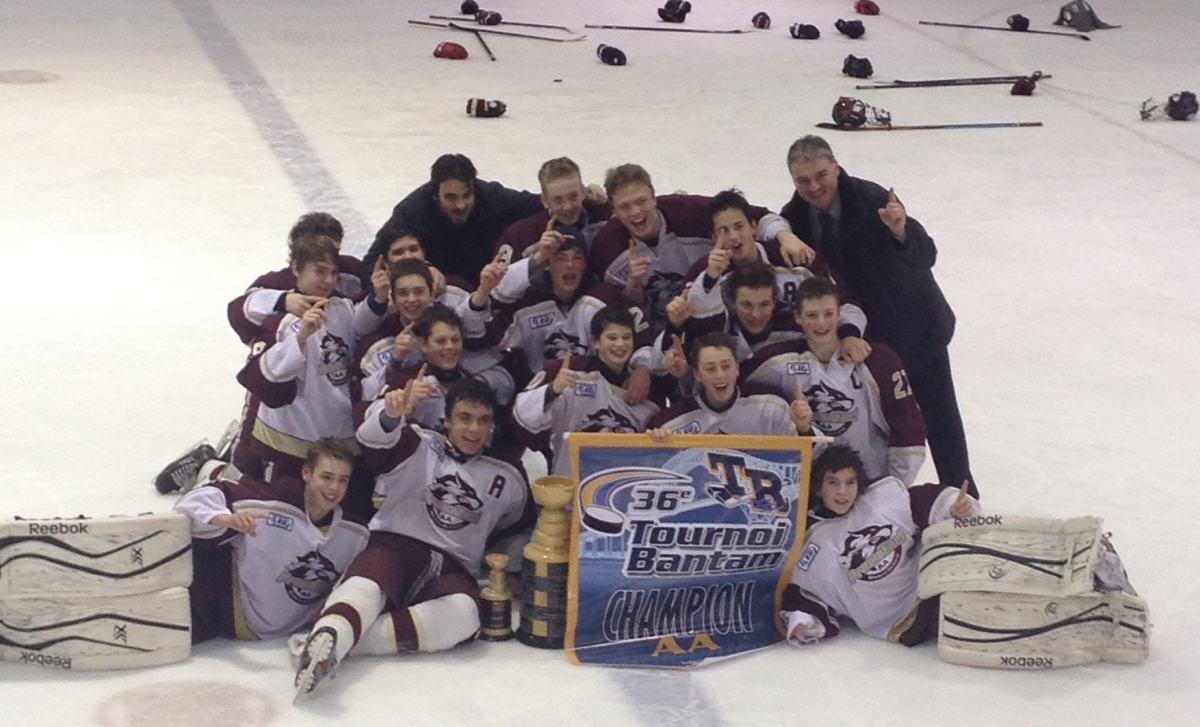 Le Promutuel de Rivière-du-Loup Bantam AA champion à Trois-Rivières - Info Dimanche