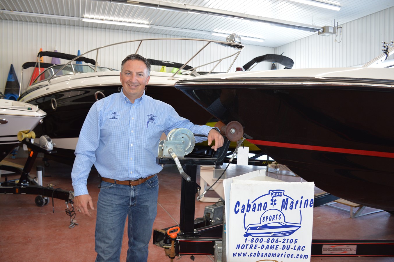 Cabano Marine et Sports ouvre une nouvelle division de roulottes - Info Dimanche