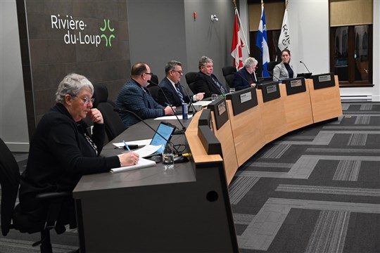 Conseil municipal de Rivière-du-Loup en bref