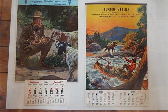 Les vieux calendriers