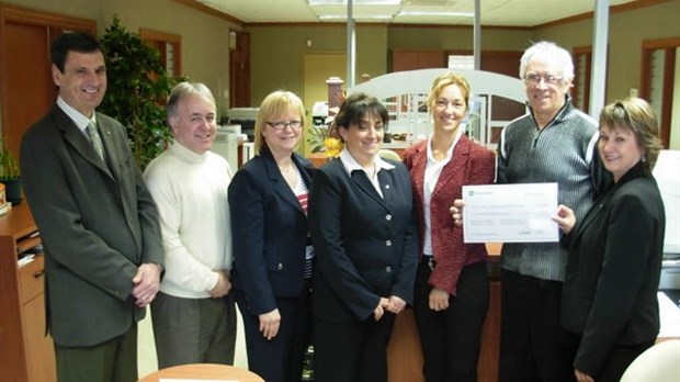 Desjardins remet 29 750 $ à la Station scientifique ASTER
