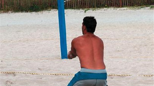 Tournoi de volley ball de plage à Rivière-du-Loup