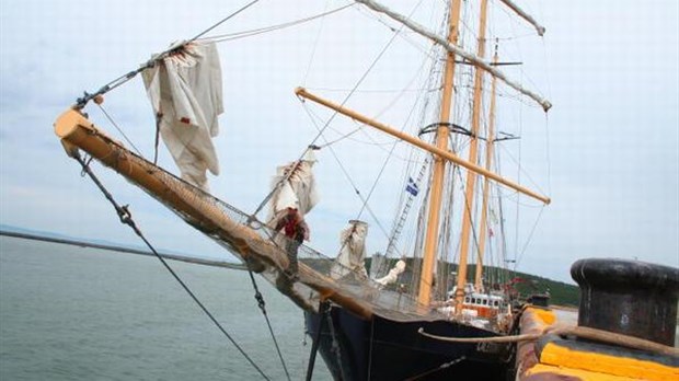 De la visite rare au quai de Gros-Cacouna