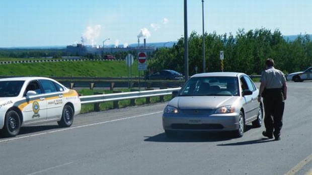 La Sûreté du Québec présente sur les routes ce week-end