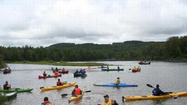 Une soixantaine de personnes ont participé à la Descente du Montagnais
