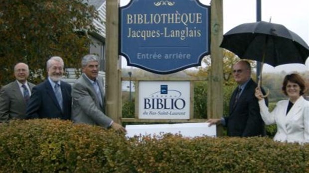 Nouveau nom pour la bibliothèque de Rivière-Bleue