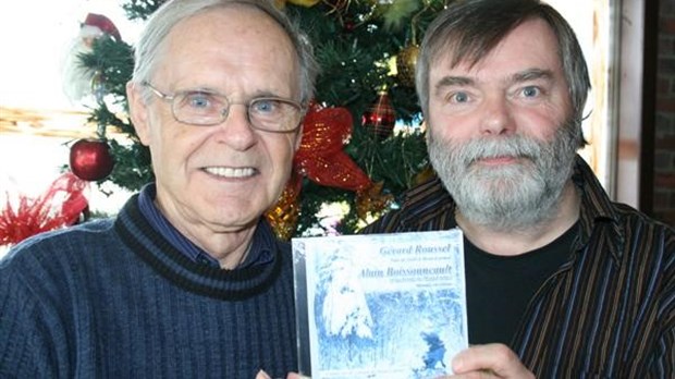 Gérard Roussel endisque une chanson de Noël