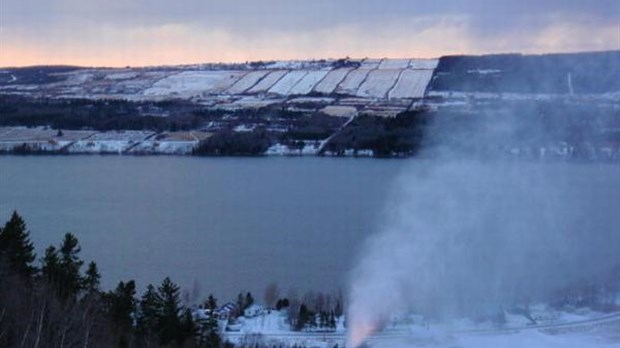 Tempête de neige au Parc du Mont-Saint-Mathieu