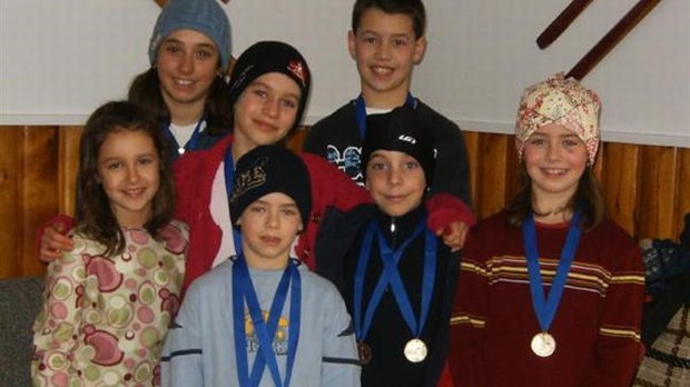 Belle récolte de médailles pour le Club de ski de fond Pleins Poumons