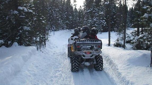 Des quadistes de Québec en visite
