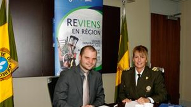 Un partenariat pour faciliter l'intégration des nouveaux policiers en région