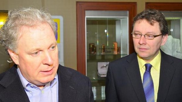 Jean Charest à Rivière-du-Loup