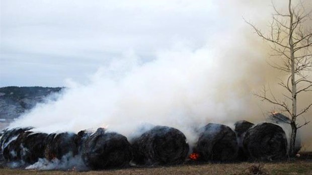 Un feu s'emballe