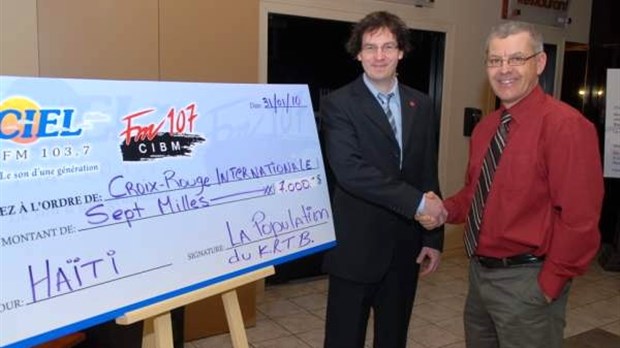 7 000 $ pour Haïti