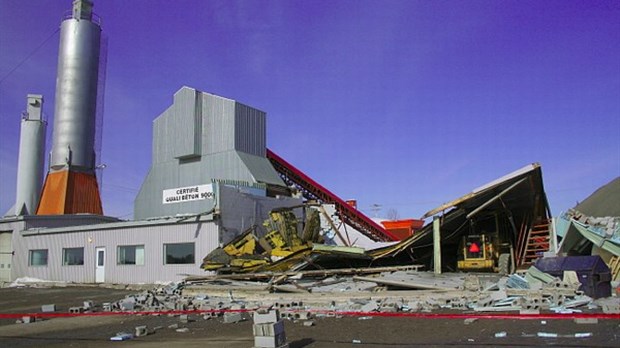 Béton Provincial : le garage s’effondre