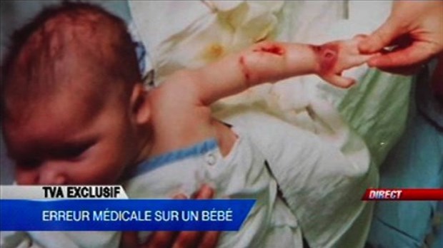 Erreur médicale au CHRGP : un bébé de 2 mois transféré à Sainte-Justine