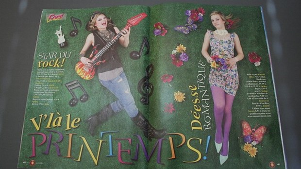 Myranda Plourde en vedette dans le magazine Cool