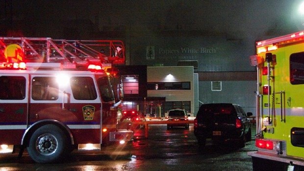 Incendie chez F.F. Soucy