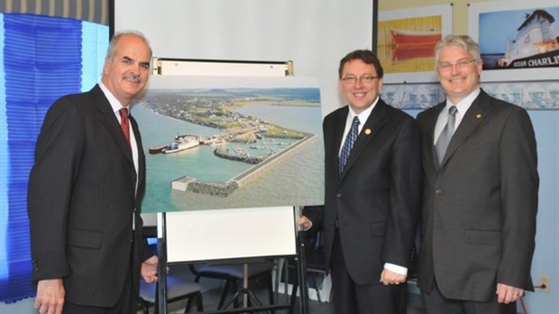 Lancement des travaux pour la revitalisation des quais de Rivière-du-Loup