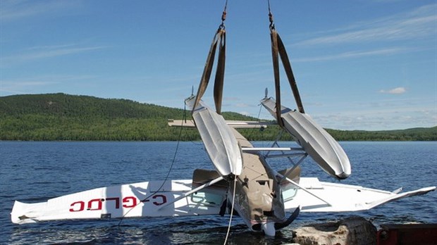 Un hydravion se renverse sur le lac Témiscouata