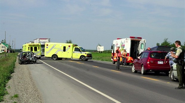 Deux accidents sur la route 132 à L’Isle-Verte