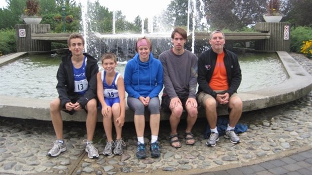 Trois médailles en cross-country