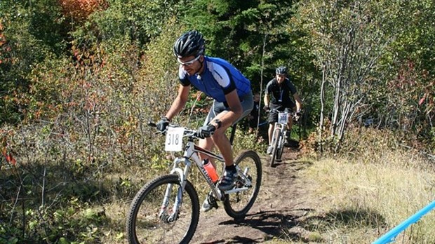 Beau pour du vélo de montagne