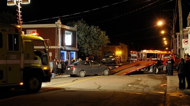 Collision à Rivière-du-Loup