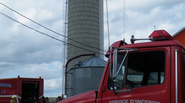 Incendie de silo à Saint-Paul-de-la-Croix