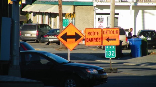 Déviation de la circulation de la rue Fraser et de la Côte Saint-Jacques