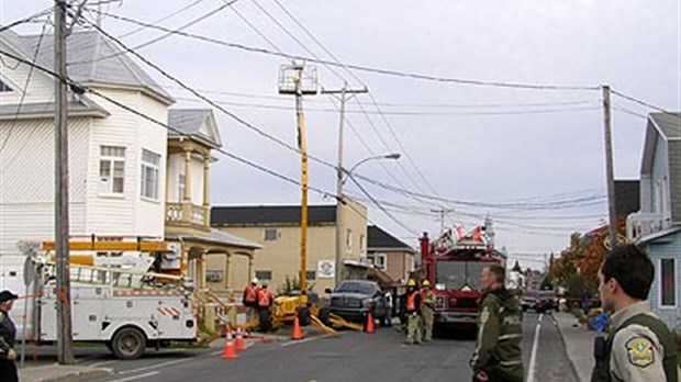 Travaux près des lignes électriques: prudence