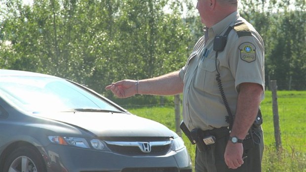 Violente sortie de route à L'Isle-Verte