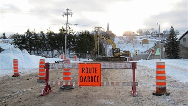 La rue Landry fermée à la circulation