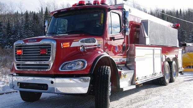 Nouveau camion-citerne à Pohénégamook