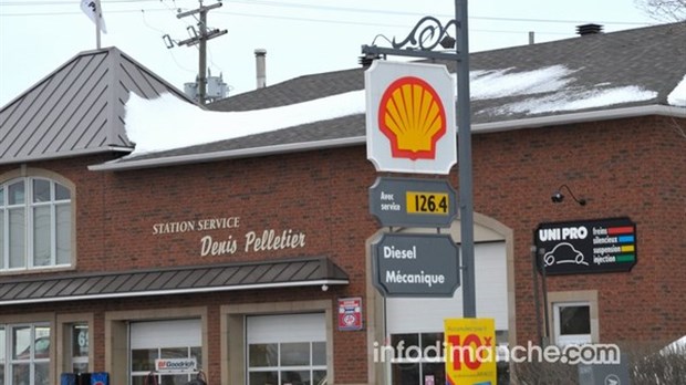 Hausse du prix de l'essence dans la région