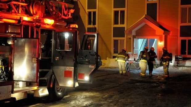 Les pompiers sont intervenus à temps