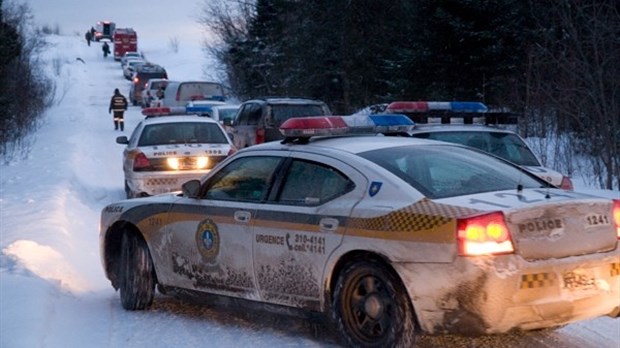 Un homme se barricade dans sa camionnette à Lac-des-Aigles