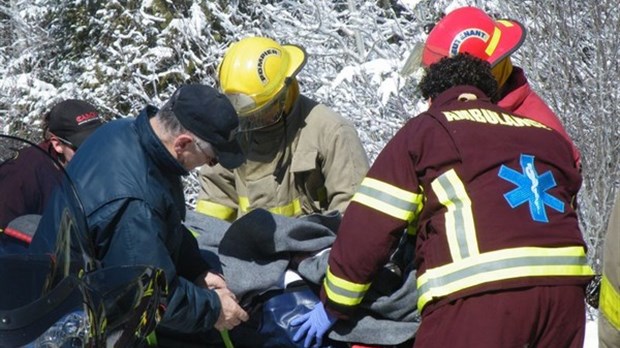 Accident de motoneige à Saint-Paul-de-la-Croix