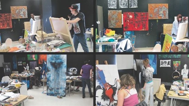 Exposition des étudiants en Arts plastiques