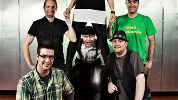 Le groupe punk-rock irlandais Irish Moutarde à l'ouverture du PABA