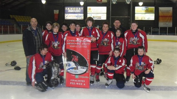 Les P'tits Rebels Pee-Wee A finalistes au championnat régional