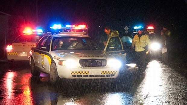 Poursuite et arrestations à Cacouna