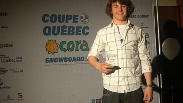 Danny Bourgeois est une étoile du snowboard