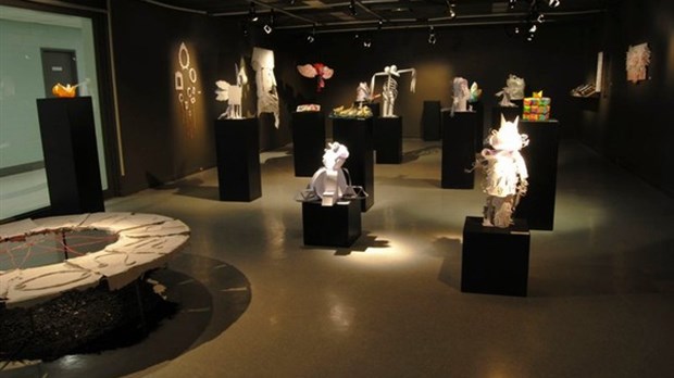 Exposition conjointe d'élèves du secondaire et du Cégep
