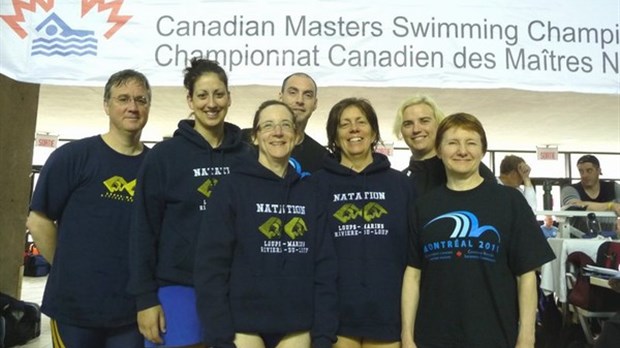 Le club des maîtres-nageurs de Rivière-du-Loup au Championnat canadien