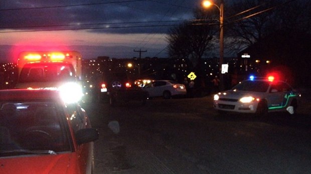 Une piétonne heurtée sur la rue St-Elzéar