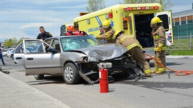 Collision à Rivière-du-Loup