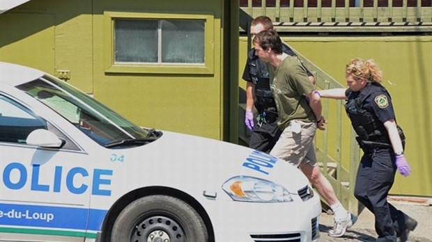 Perquisition et arrestation à Rivière-du-Loup